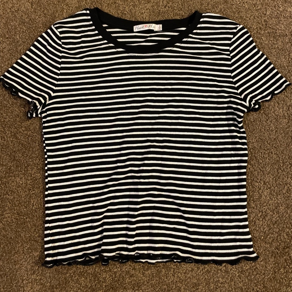 Black & White Striped Tee